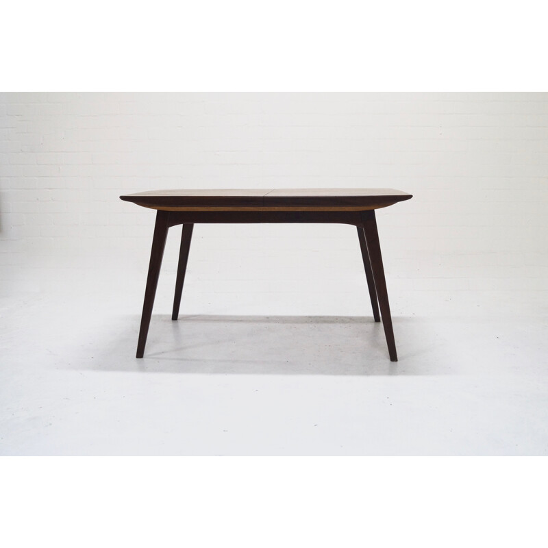 Table de salle à manger vintage en teck par  Louis van Teeffelen pour WéBé - 1960