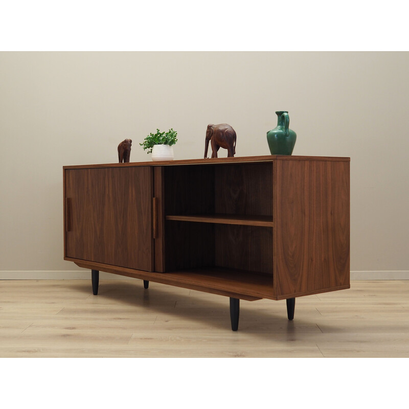 Credenza vintage in noce, Danimarca, anni '90