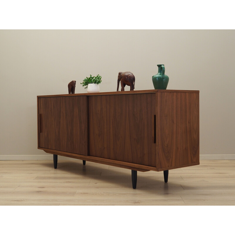 Vintage walnut sideboard, Denmark 1990s