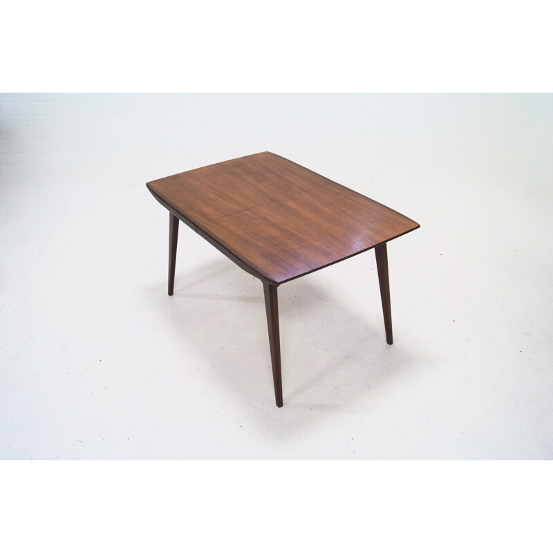 Mid-century teak dining table by Louis van Teeffelen for WéBé - 1960s