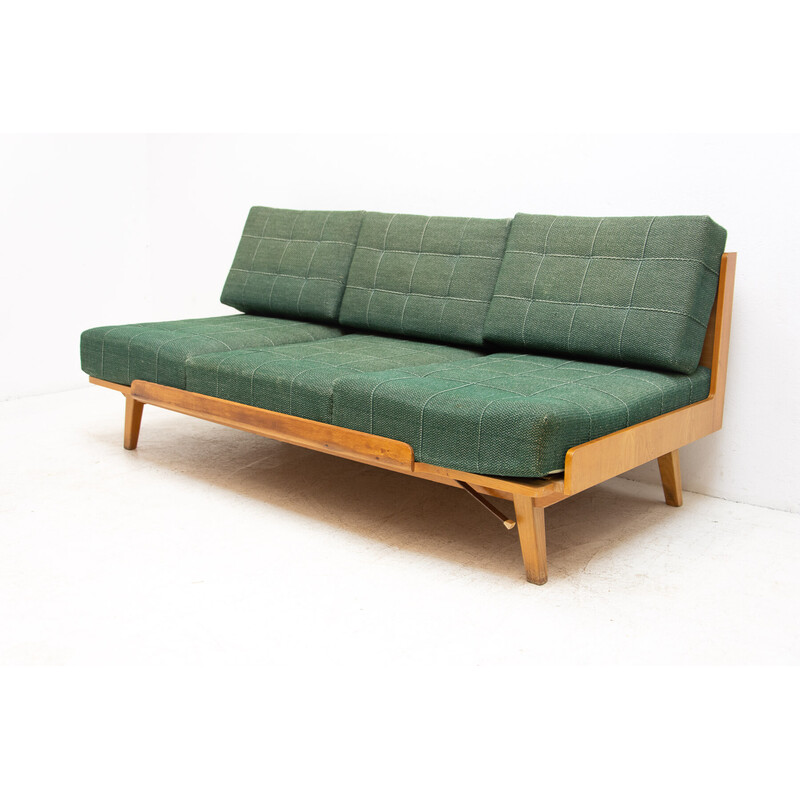 Mid century folding sofabed by Drevotvar, Czechoslovakia 1970