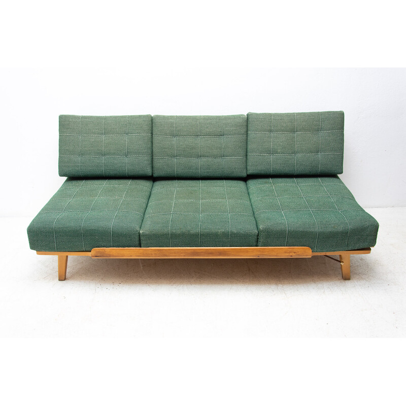 Mid century folding sofabed by Drevotvar, Czechoslovakia 1970