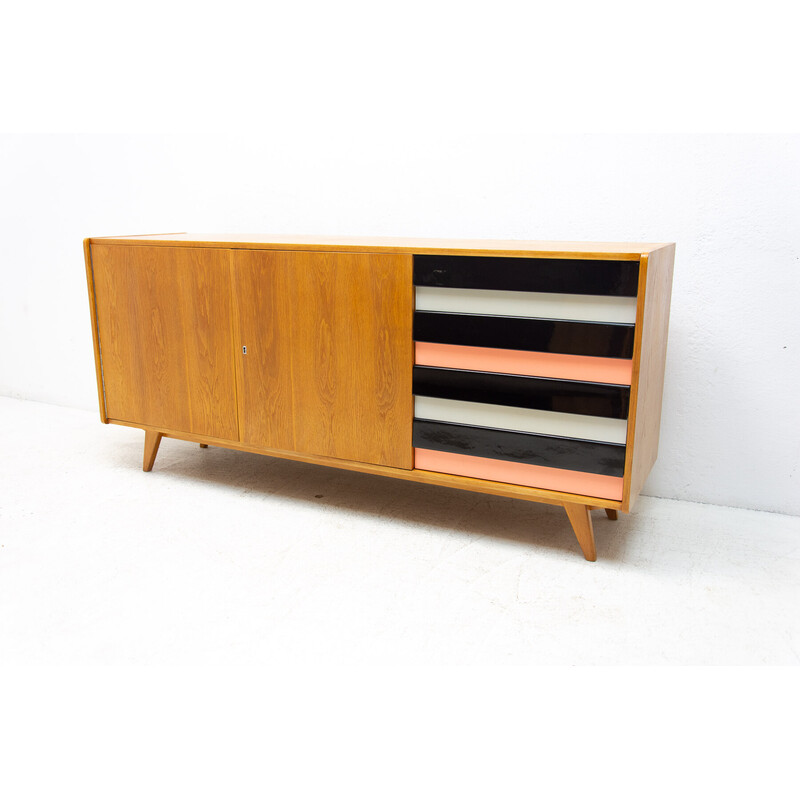 Mid century U-460 sideboard by Jiří Jiroutek for Interiér Praha, 1960