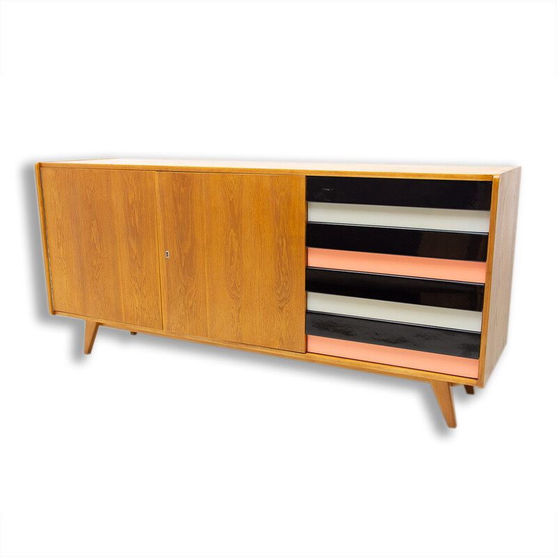 Mid century U-460 sideboard by Jiří Jiroutek for Interiér Praha, 1960