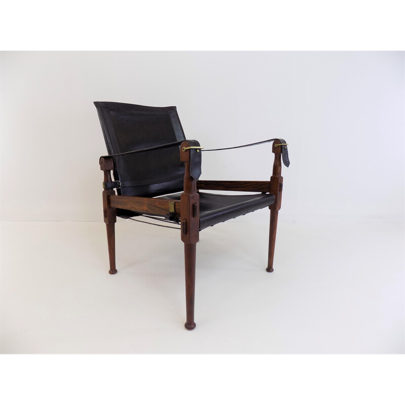 Vintage Hayat Brothers Roorkee campaign safari armchair