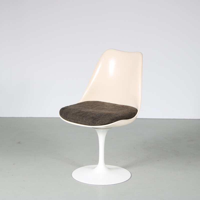 Poltrona vintage "Tulip" di Eero Saarinen per Knoll International, USA anni '70