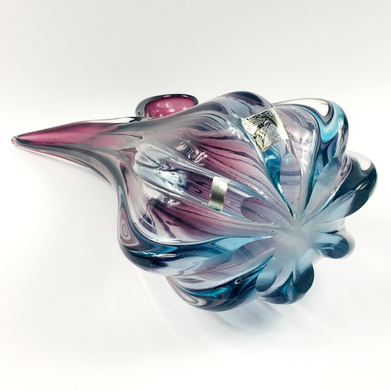 Mid-century Murano Art glass pitcher by Barovier and Toso, Italy 1960s