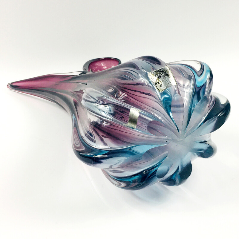 Mid-century Murano Art glazen kan door Barovier en Toso, Italië 1960