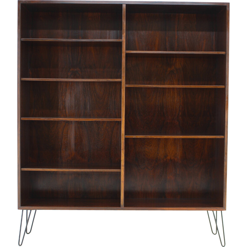 Vintage rosewood bookcase by Omann Jun, Denmark 1960s