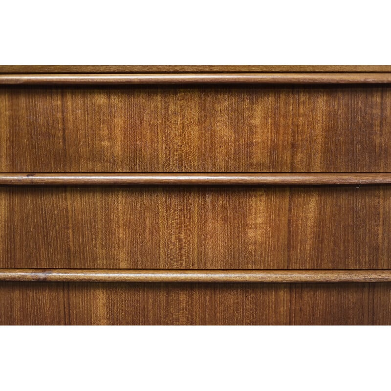 Vintage Scandinavian Danish teak chest of drawers, 1960s