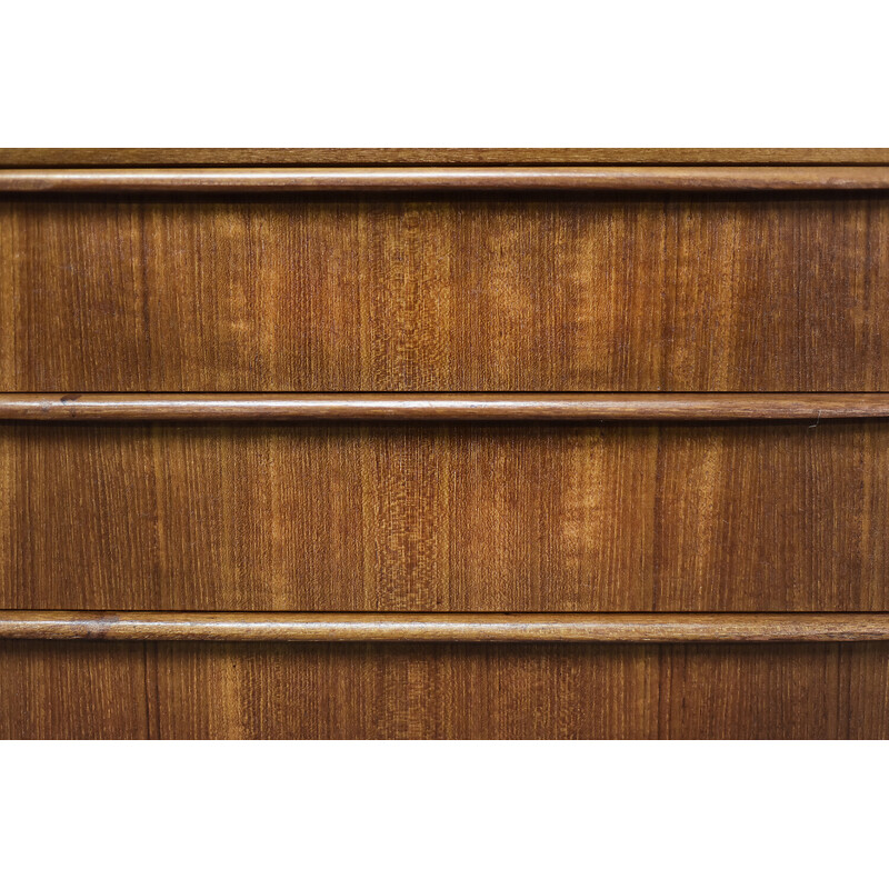 Vintage Scandinavian Danish teak chest of drawers, 1960s