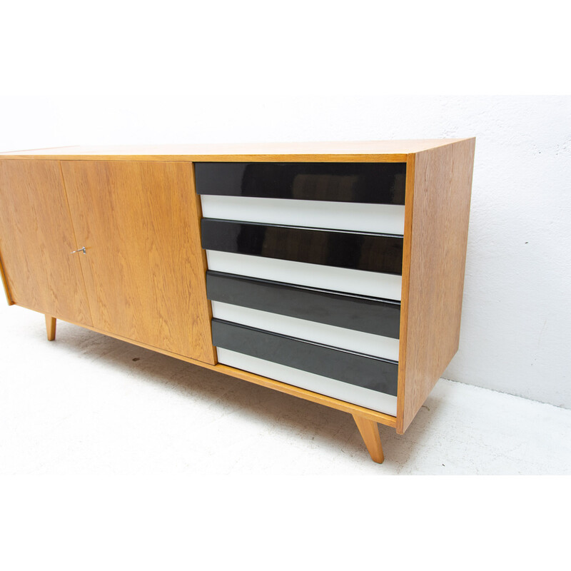 Mid century U-460 sideboard by Jiří Jiroutek for Interiér Praha, Czechoslovakia 1960