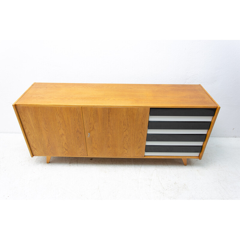 Credenza U-460 di metà secolo di Jiří Jiroutek per Interiér Praha, Cecoslovacchia 1960