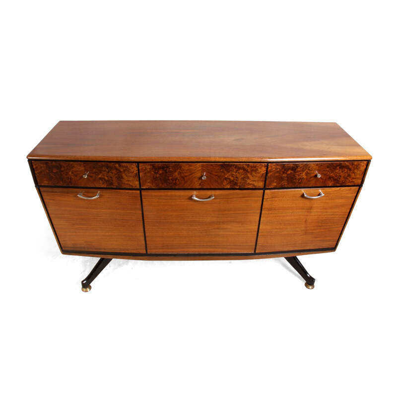 Retro Sideboard in Walnut - 1960s