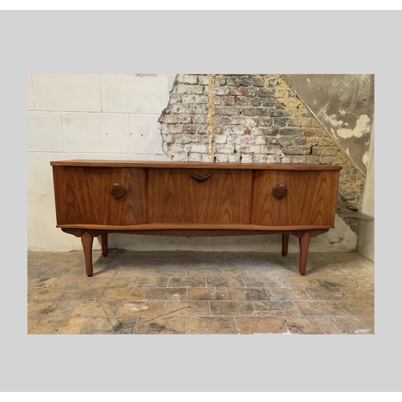 Vintage English sideboard in wood