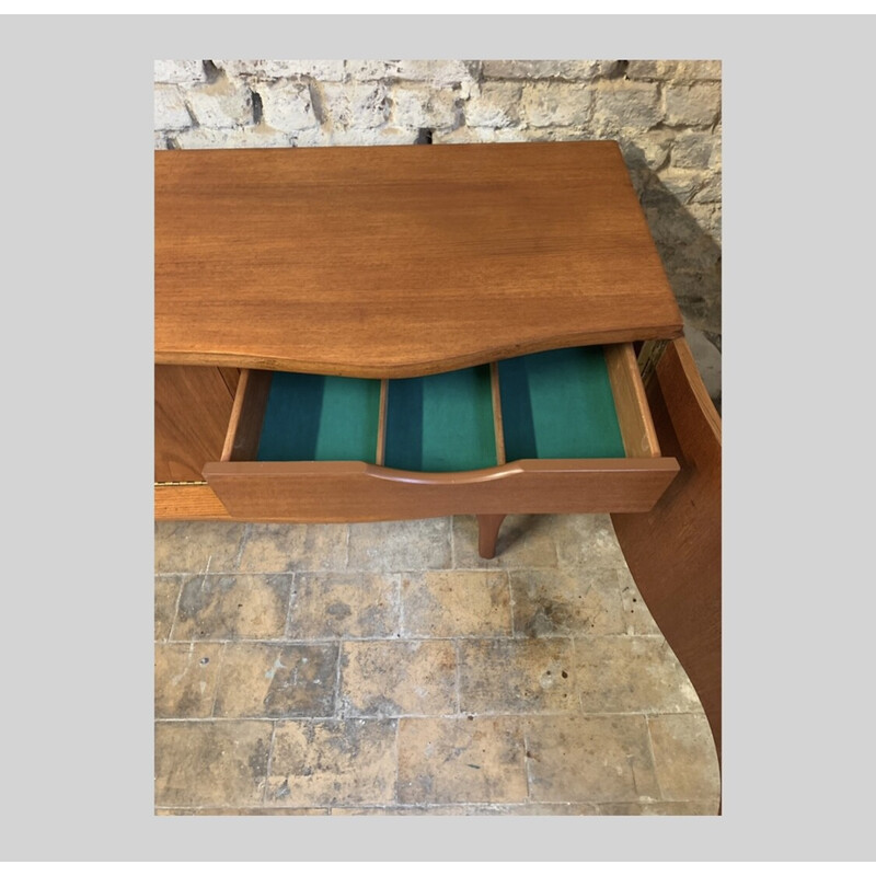 Vintage English sideboard in wood