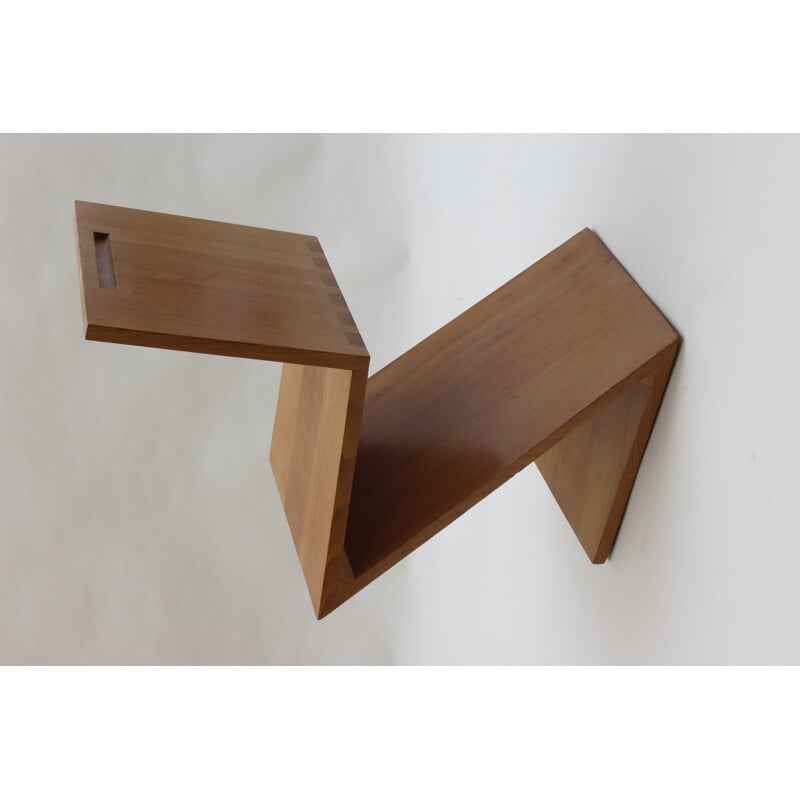 Zig Zag Chair by Gerrit Rietveld for Cassina Italy - 1970s