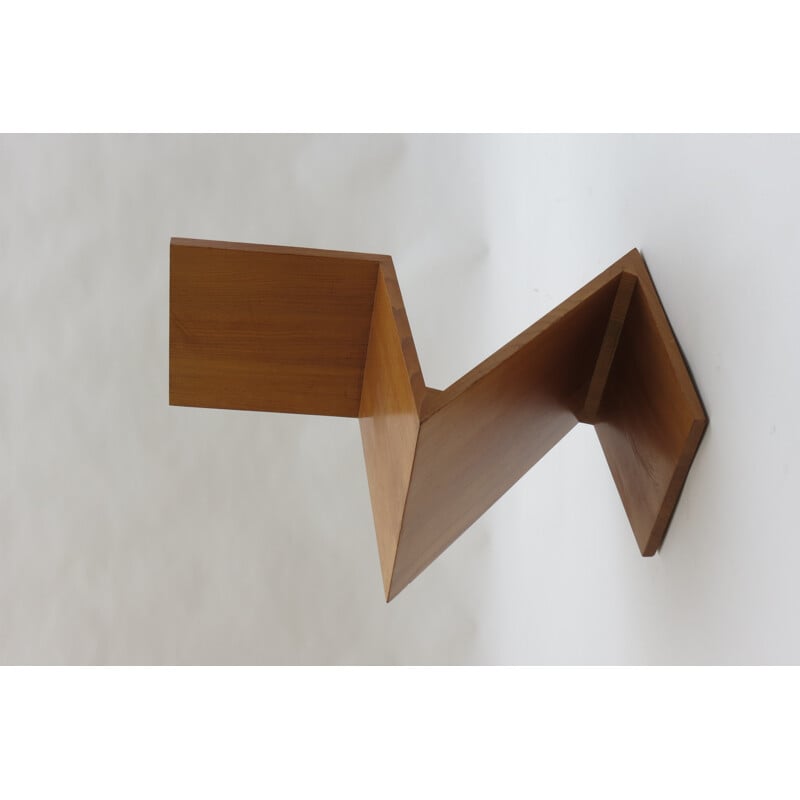 Zig Zag Chair by Gerrit Rietveld for Cassina Italy - 1970s