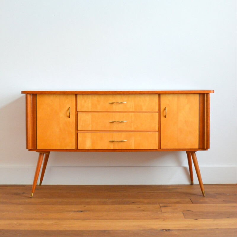 Vintage dressoir met 2 deuren, 1960