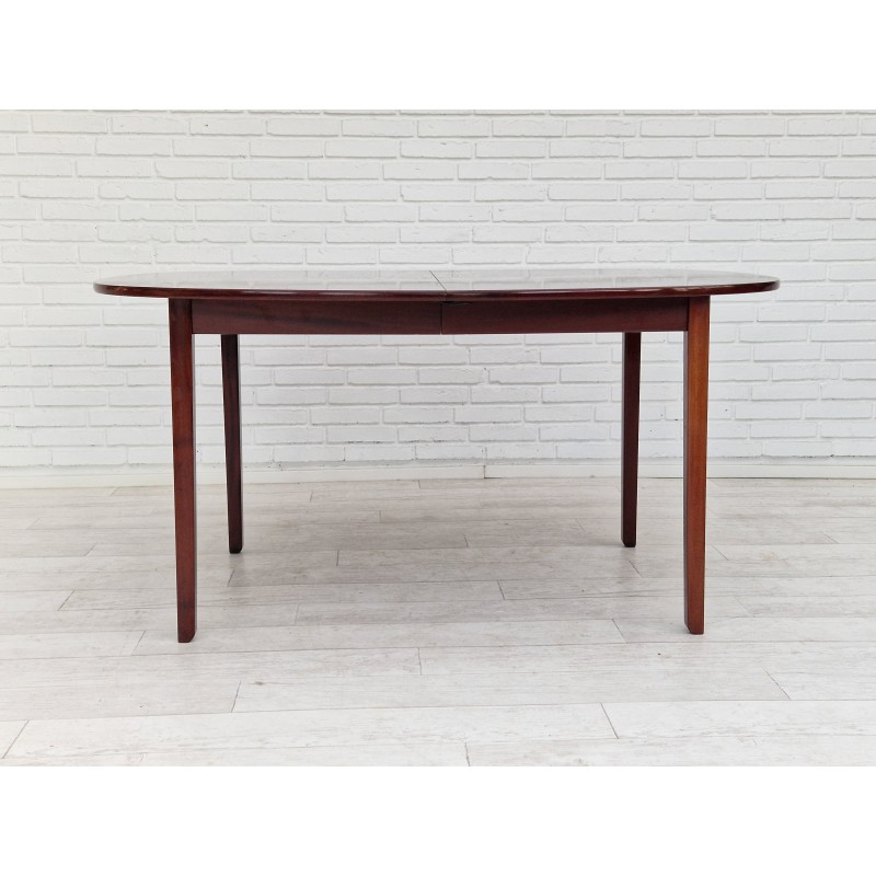 Vintage Danish dining table by Ole Wanscher, 1970s