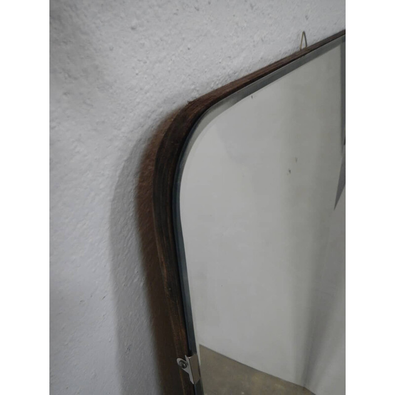 Vintage rectangular hall mirror