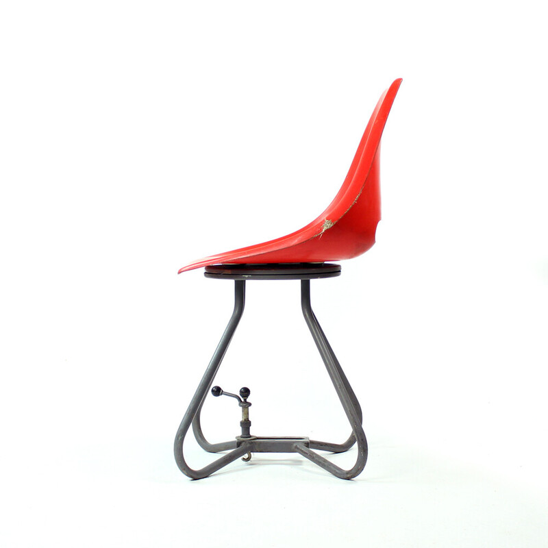 Vintage Tram chairs by Miroslav Navratil for Vertex, 1960s