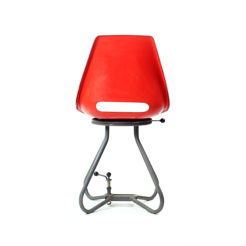 Vintage Tram chairs by Miroslav Navratil for Vertex, 1960s