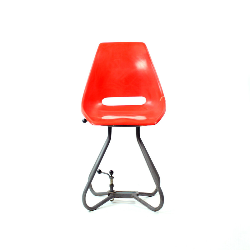 Vintage Tram chairs by Miroslav Navratil for Vertex, 1960s