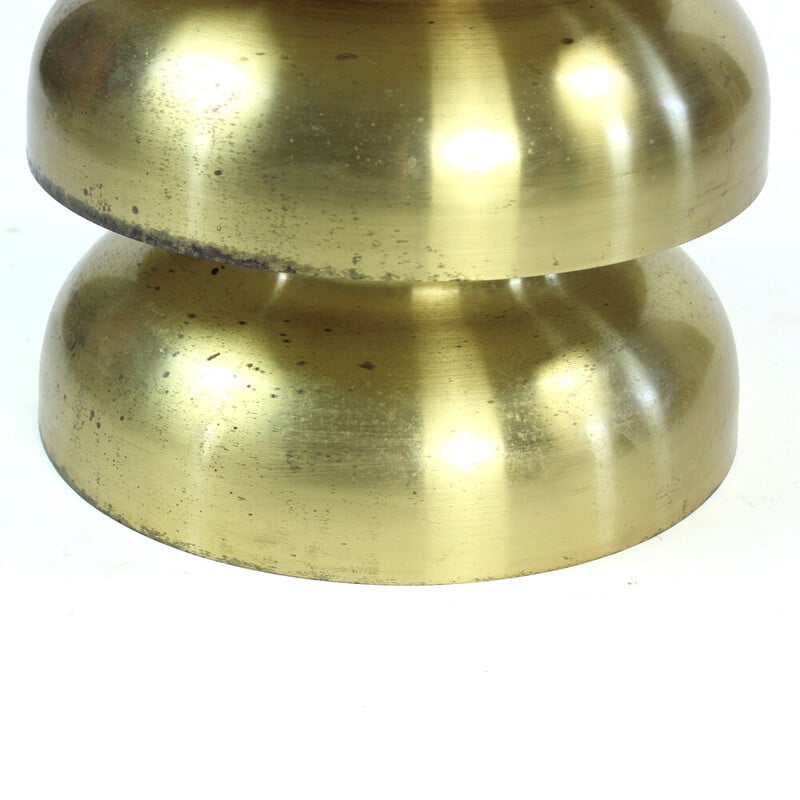 Vintage pendant lamp in brass, Czechoslovakia 1960s