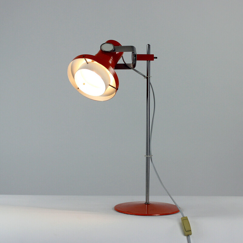 Mid century table lamp by Pavel Grus for Kamenicky Senov, Czechoslovakia 1960s