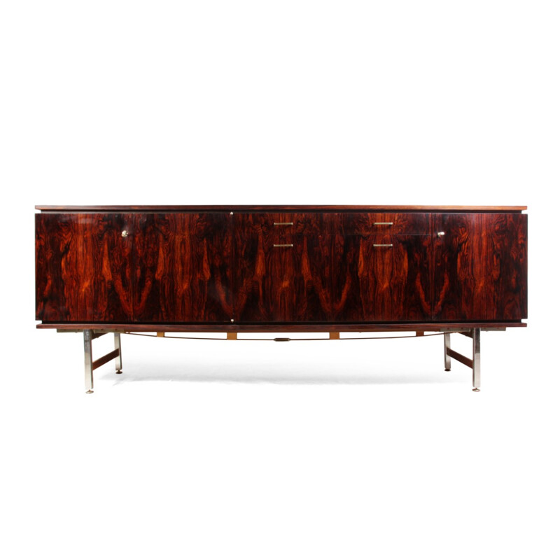 Mid century French sideboard in rosewood - 1960s