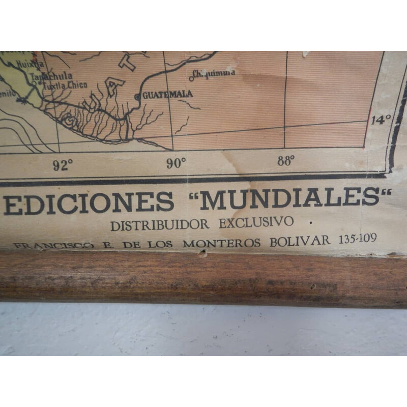 Alte Landkarte von Mexiko von Ediziones Mundiales