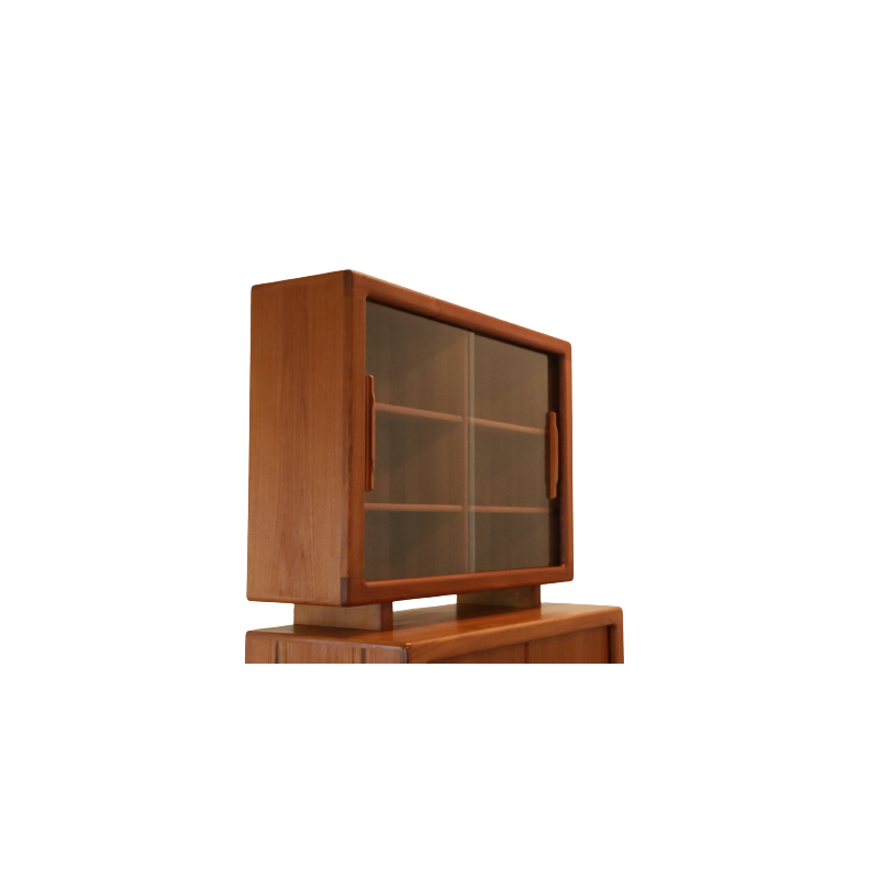 Vintage two-piece cabinet "Hobro" by Dyrlund