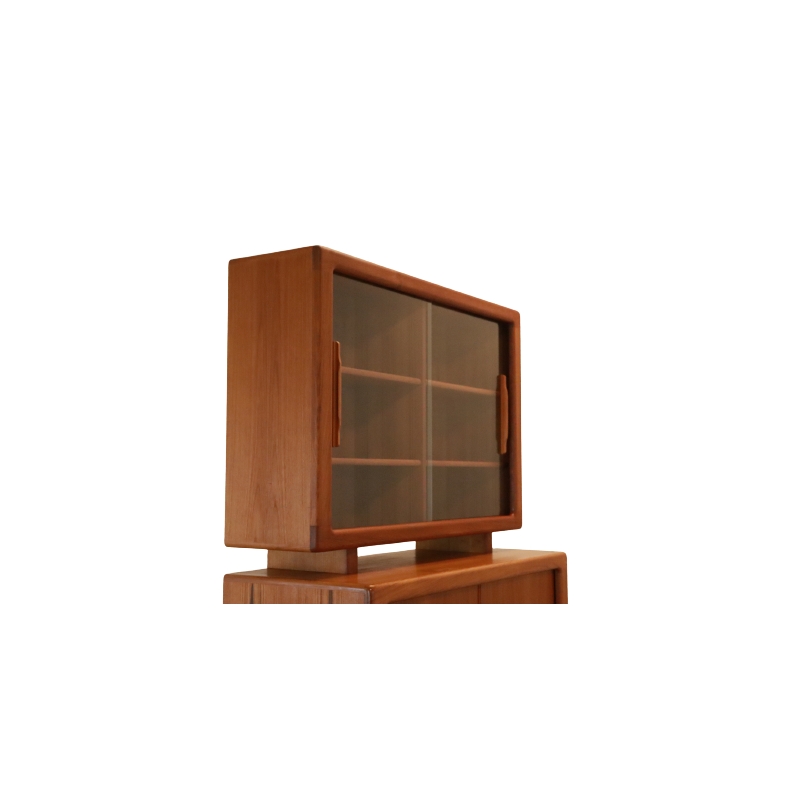 Vintage two-piece cabinet "Hobro" by Dyrlund