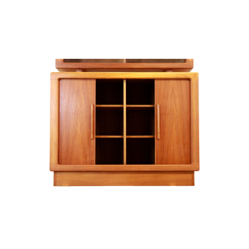 Vintage two-piece cabinet "Hobro" by Dyrlund
