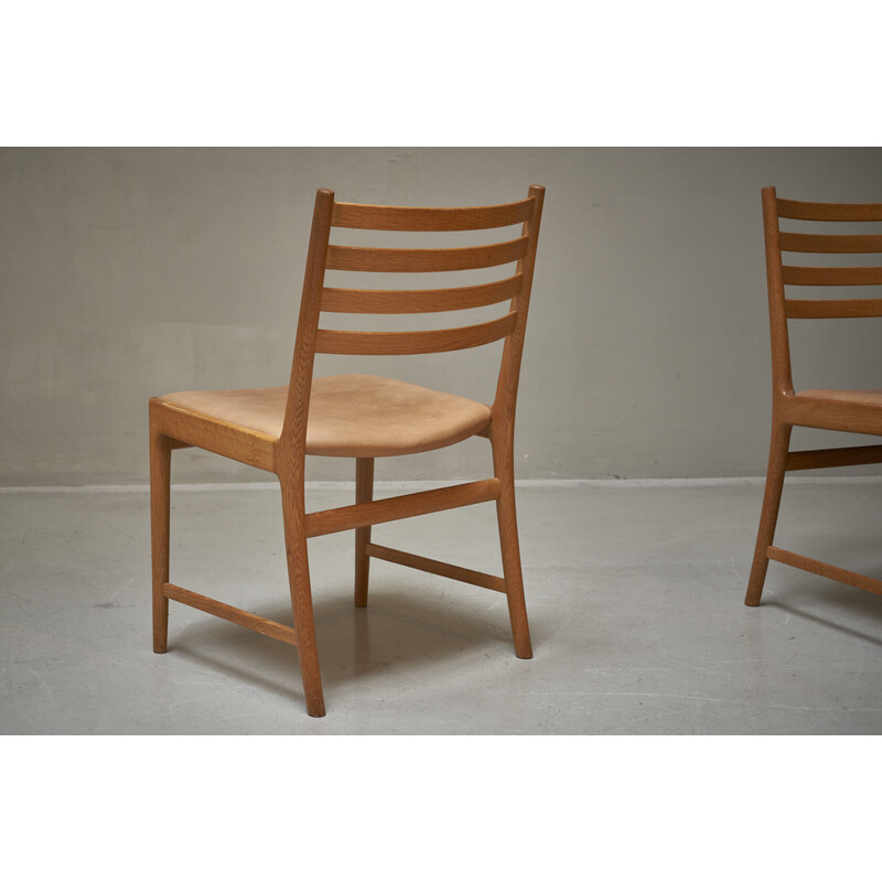 Conjunto de 6 cadeiras de jantar vintage de Kai Lyngfeldt Larsen