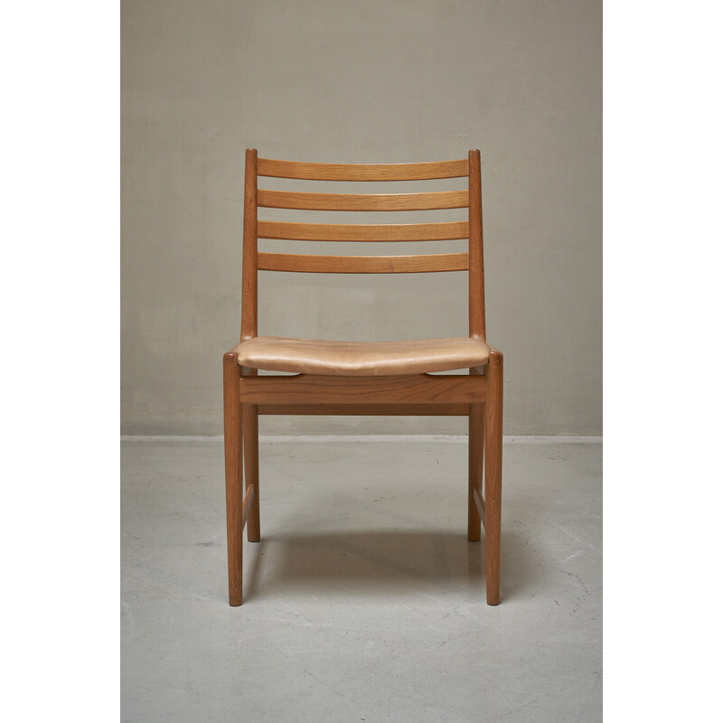 Conjunto de 6 cadeiras de jantar vintage de Kai Lyngfeldt Larsen