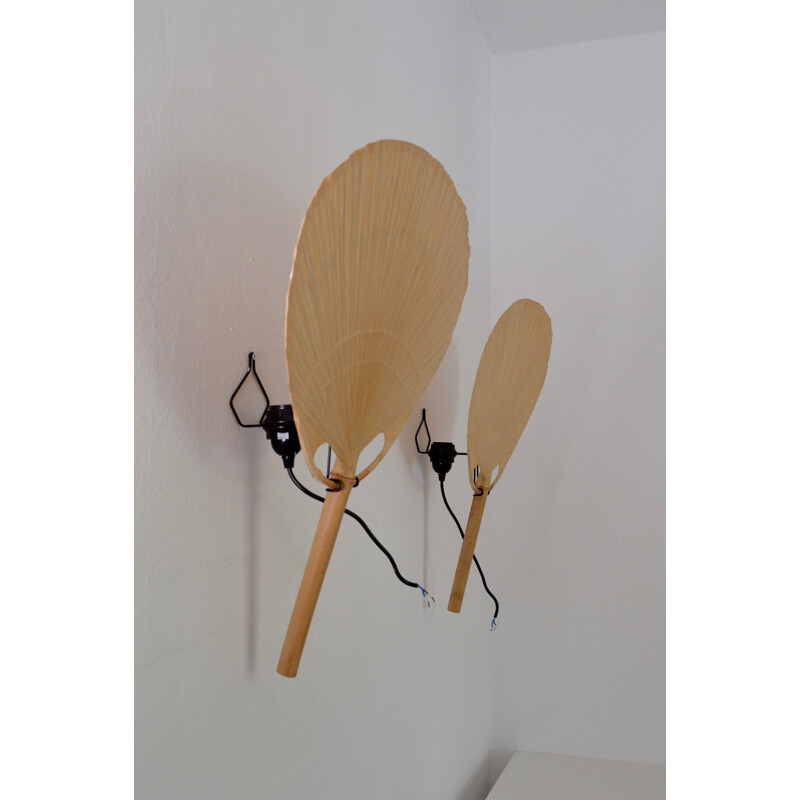 Uchiwa Wall Lamp by Ingo Maurer - 1970s