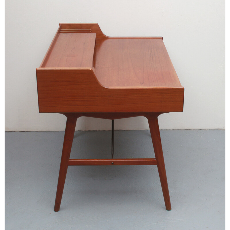 Vintage desk in teak modell 56 by Arne Wahl Iversen for Vende, 1960s