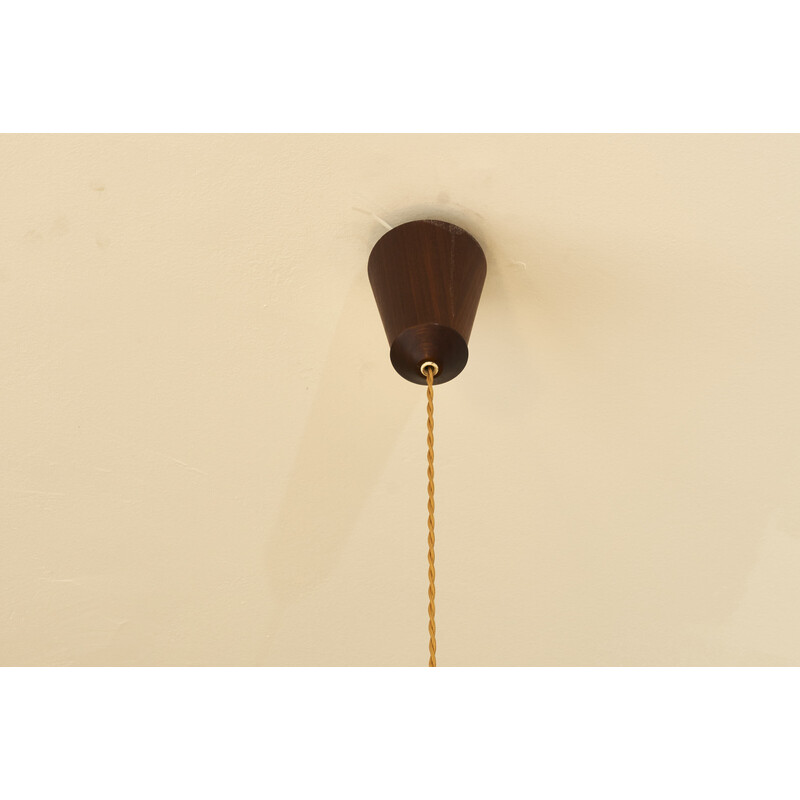 Vintage sisal pendant lamp by Temde
