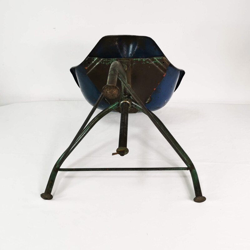 Vintage industriële fauteuil, Duitsland 1950