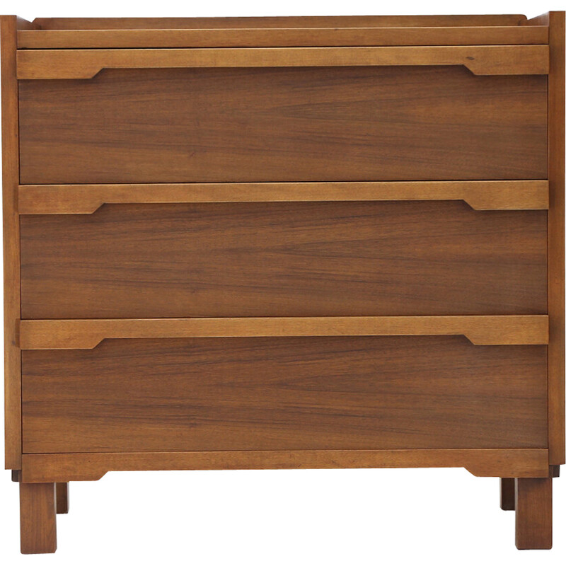 Vintage teak chest of drawers, 1960s