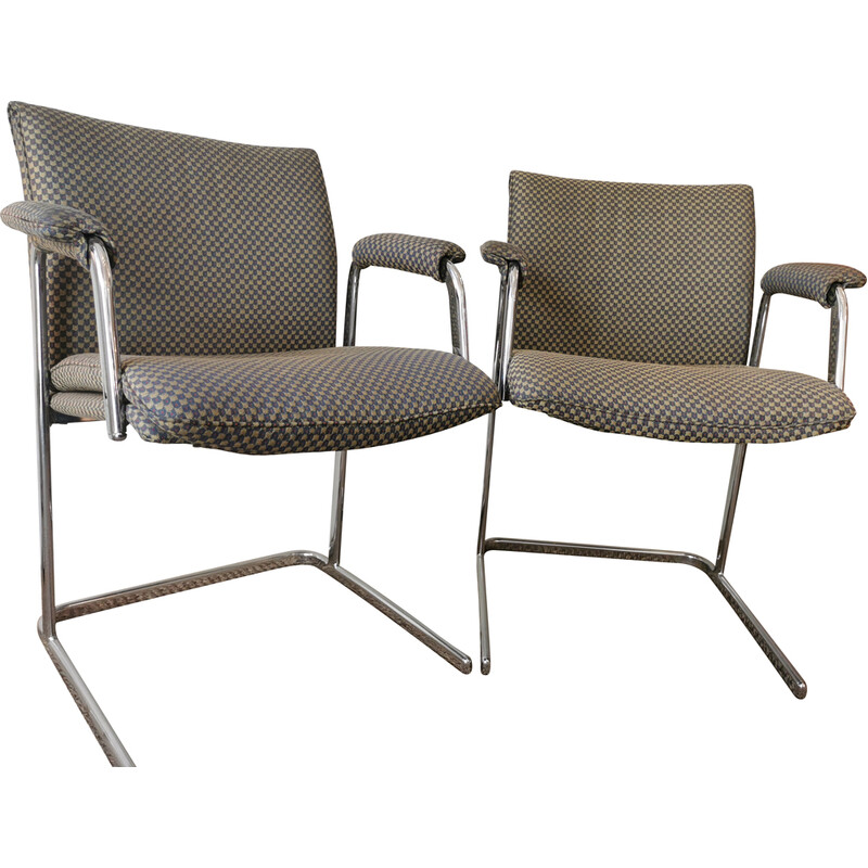 Pair of vintage "Delphi" armchairs by Boss Design