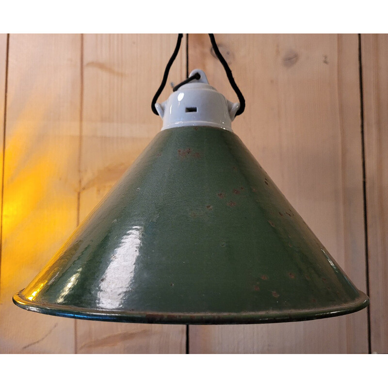 Vintage pendant lamp "rise and fall"