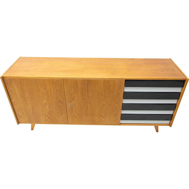 Mid century U-460 sideboard by Jiří Jiroutek for Interiér Praha, Czechoslovakia 1960