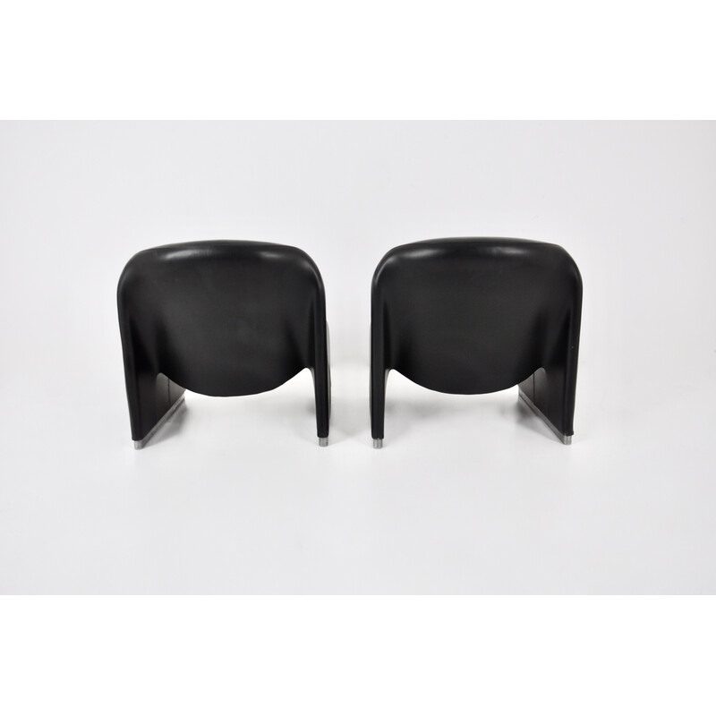 Paar vintage Alky fauteuils van Giancarlo Piretti voor Anonima Castelli, 1970