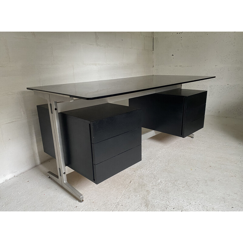 Vintage desk by Etienne Fermigier for Jfr, France 1970