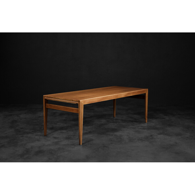 Mid-century Scandinavian teak coffee table by Illum Wikkelsø for Koefoed Hornslet, 1960s