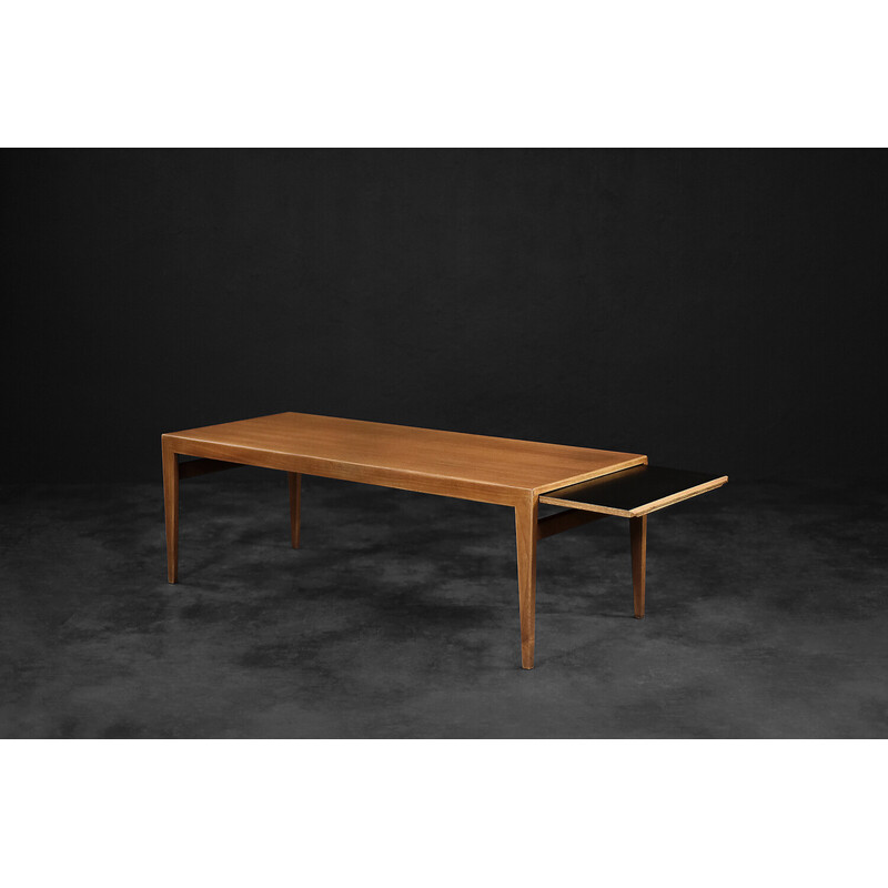 Mid-century Scandinavian teak coffee table by Illum Wikkelsø for Koefoed Hornslet, 1960s