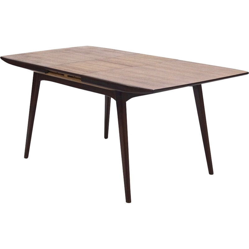 Table de salle à manger vintage en teck par  Louis van Teeffelen pour WéBé - 1960